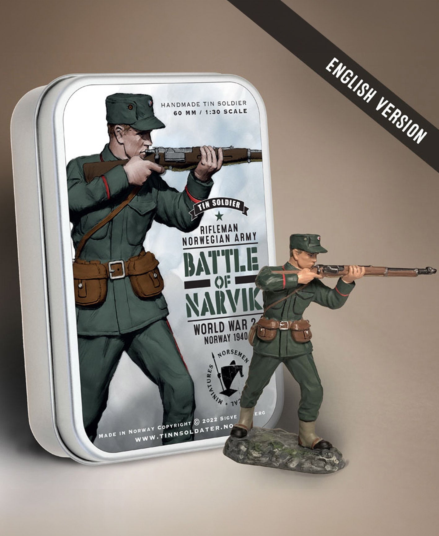 Norsk Menig soldat - Narvik 1940