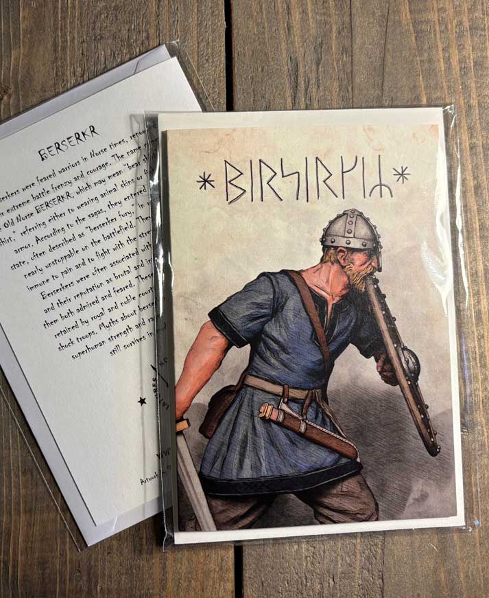 Berserker Illustration Card