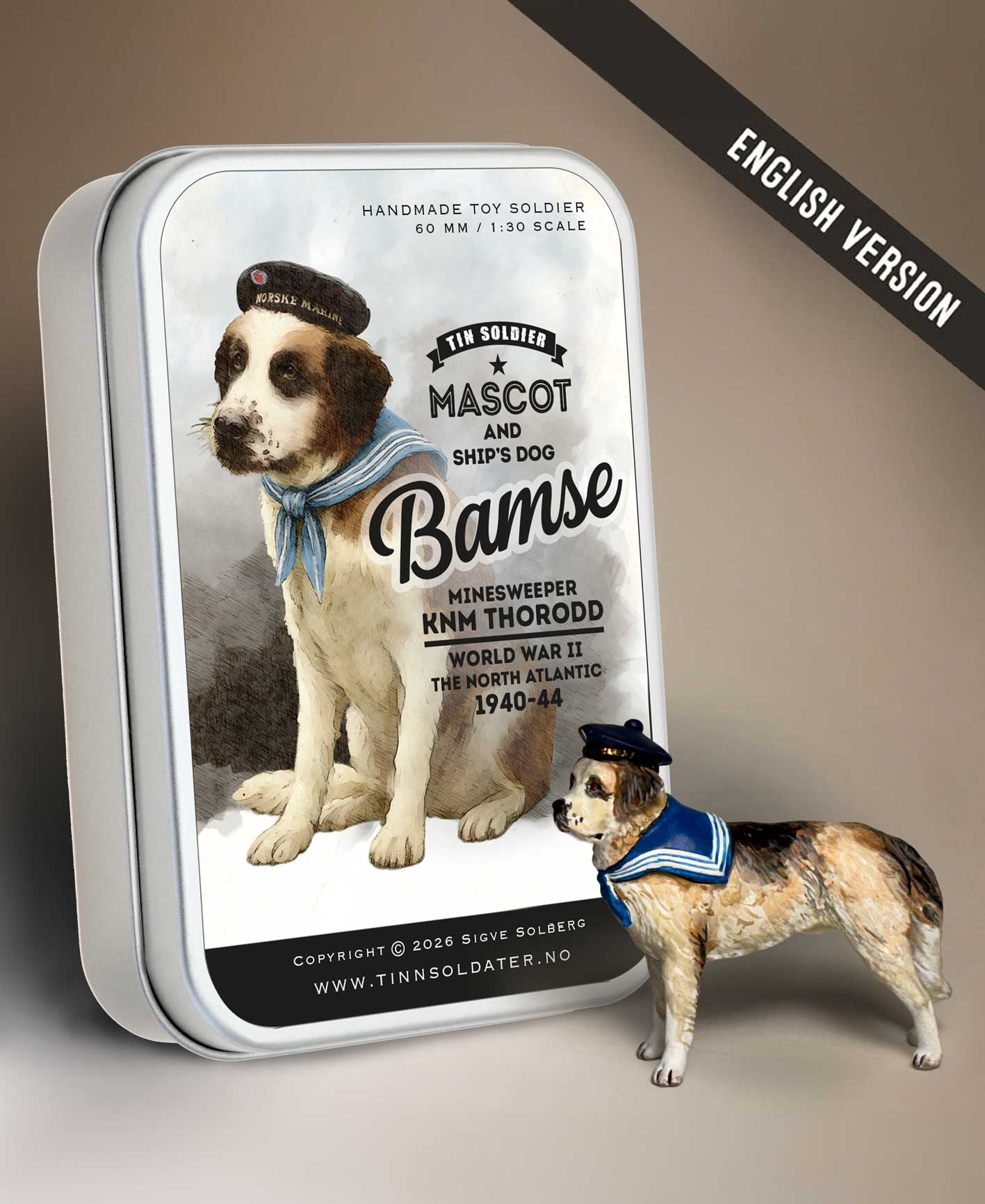 Bamse – The Norwegian Ship’s Dog, WWII