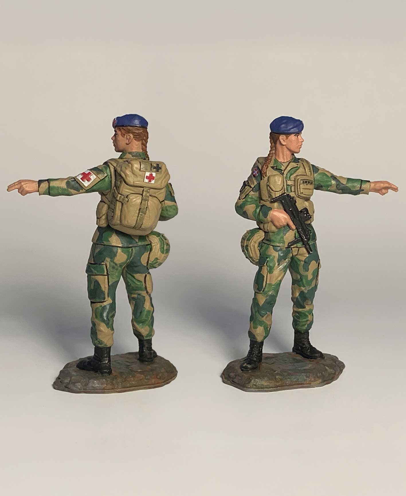 Sanitetsbataljonen offiser - Brigade Nord