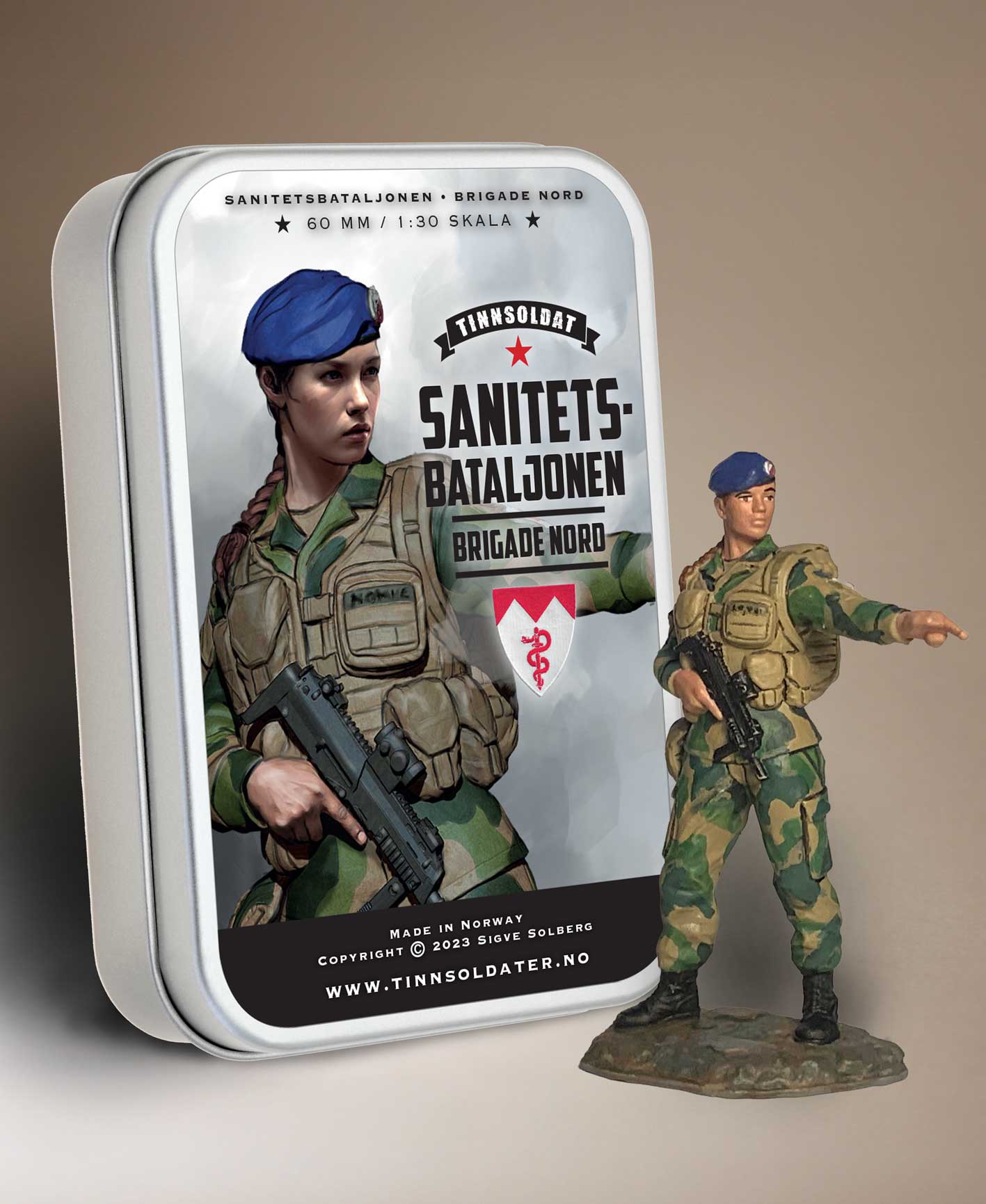 Sanitetsbataljonen offiser - Brigade Nord