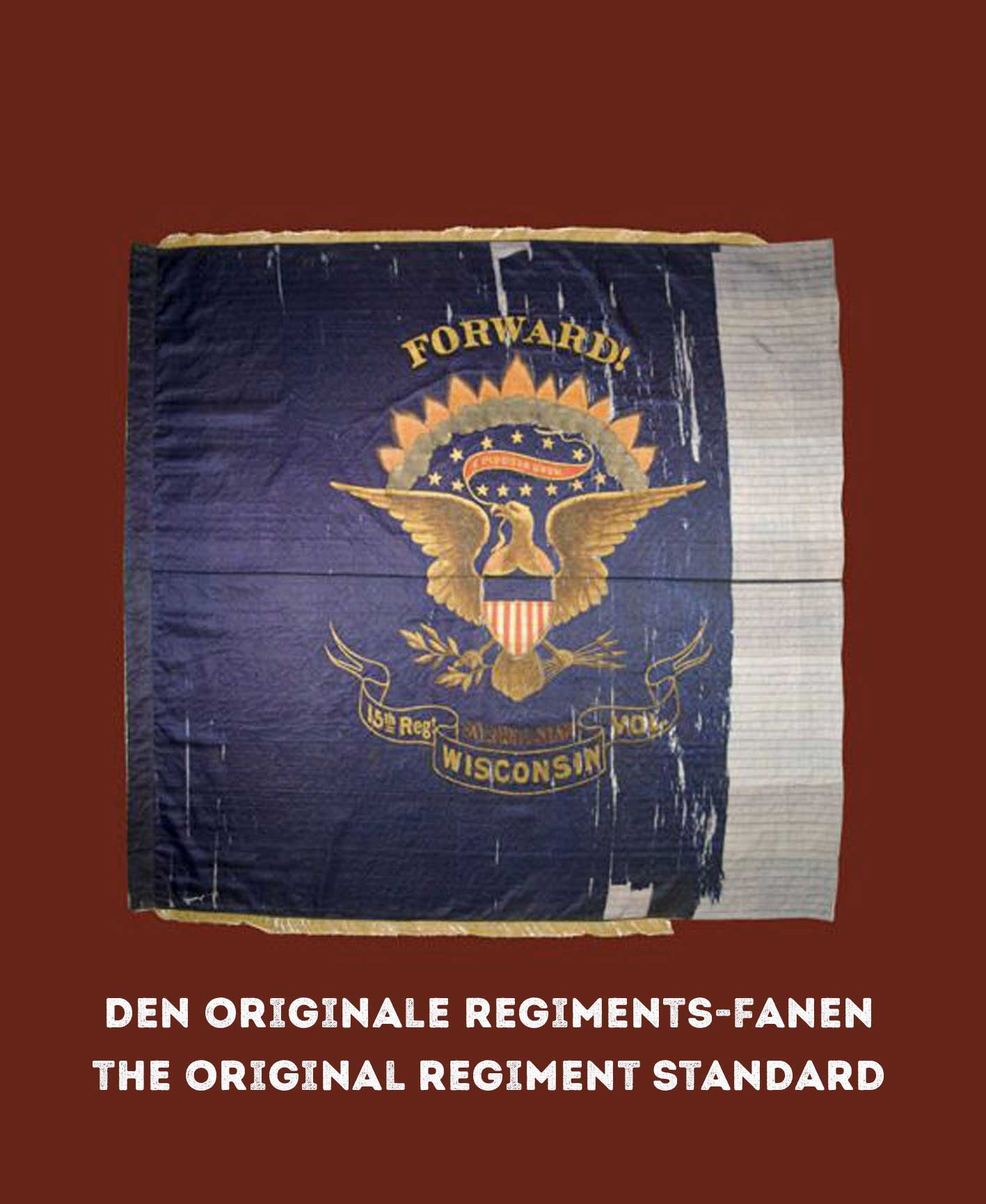 15th Wisconsin regiment standard bearer