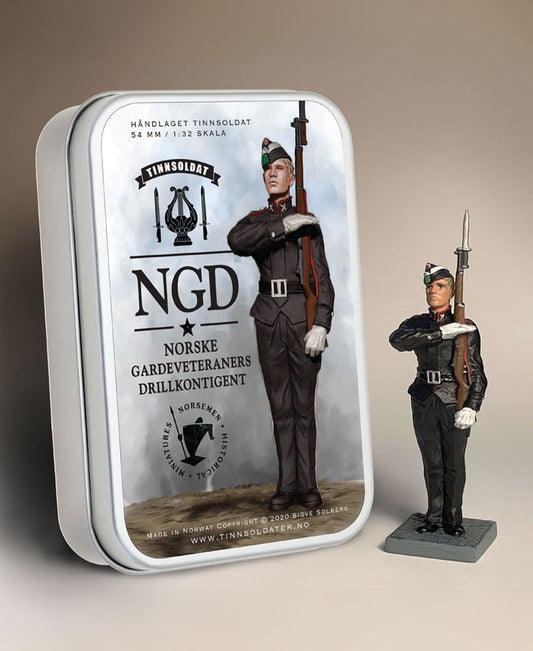 Drill Soldier - 
The Norwegian Guard Veterans Drill Contingent 