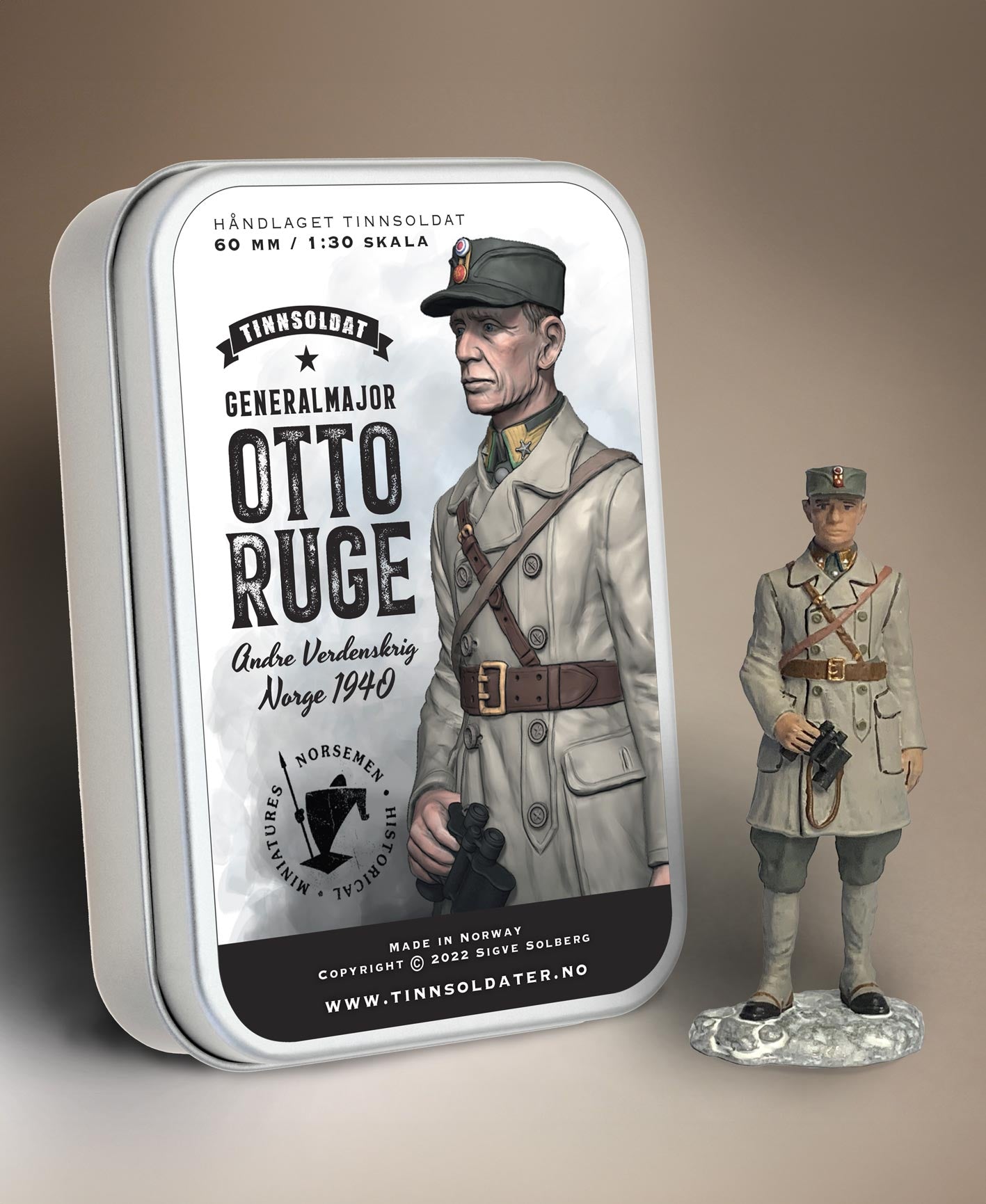 General Otto Ruge – Norsemen Miniatures